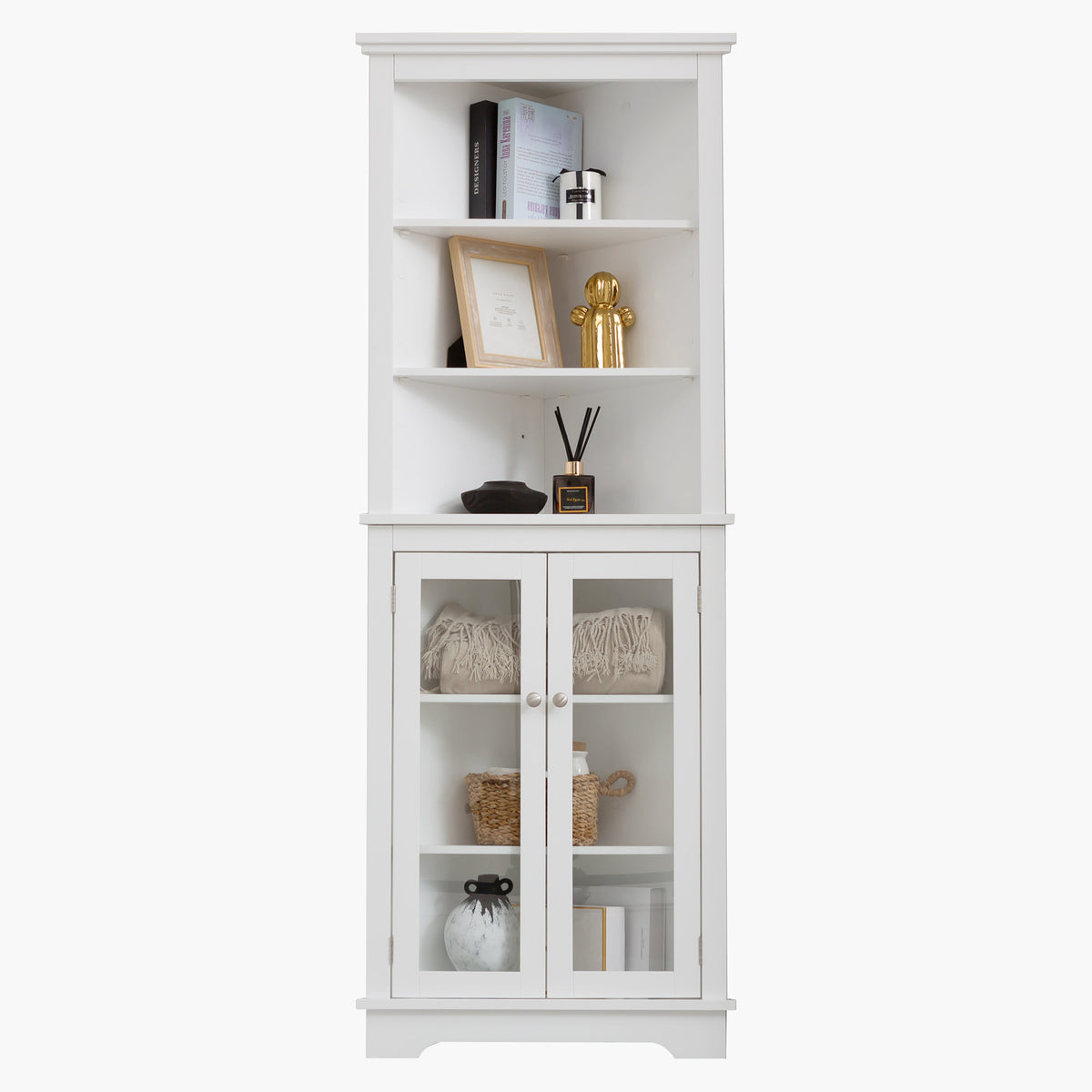 Tall Corner Cabinet